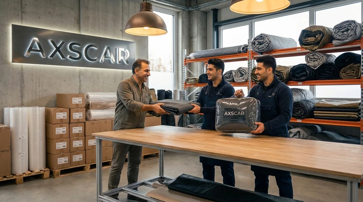 ضمانت و پشتیبانی چادر ماشین AXSCAR