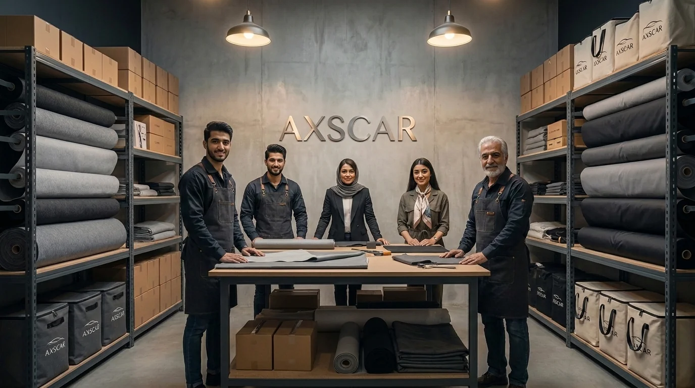بررسی و آماده‌سازی چادر ماشین AXSCAR